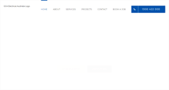 Desktop Screenshot of gcaelectrical.com.au